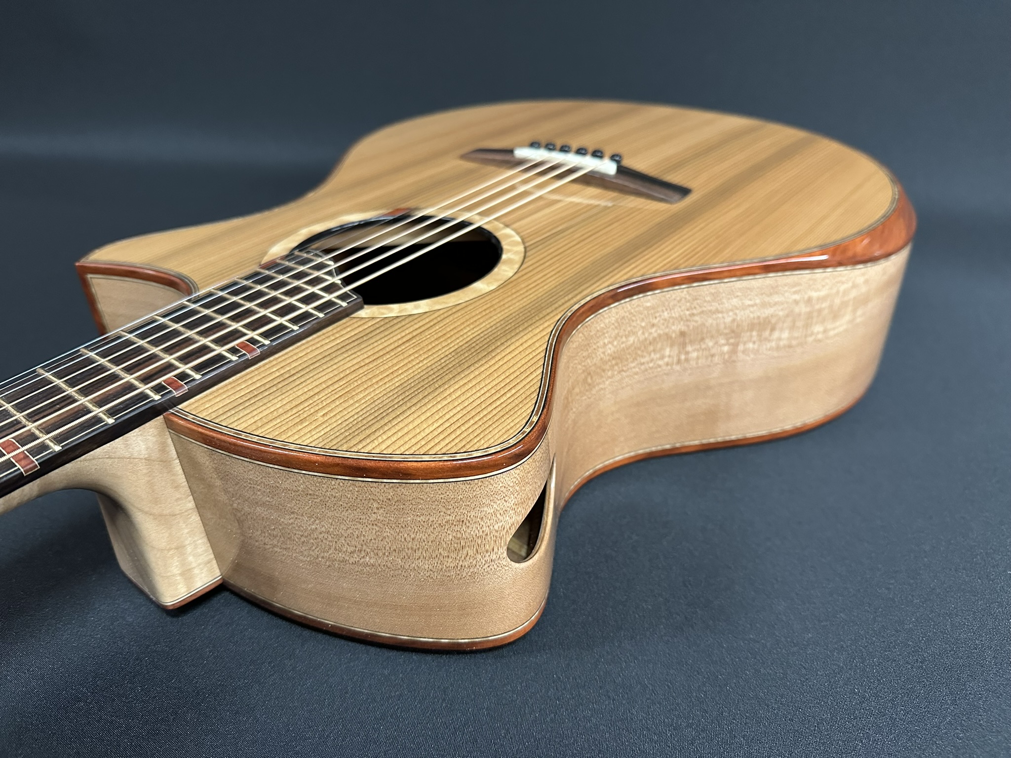 Madrona / Madone wood Sinker Red Cedar Vendovi Guitar - Madrona Guitars