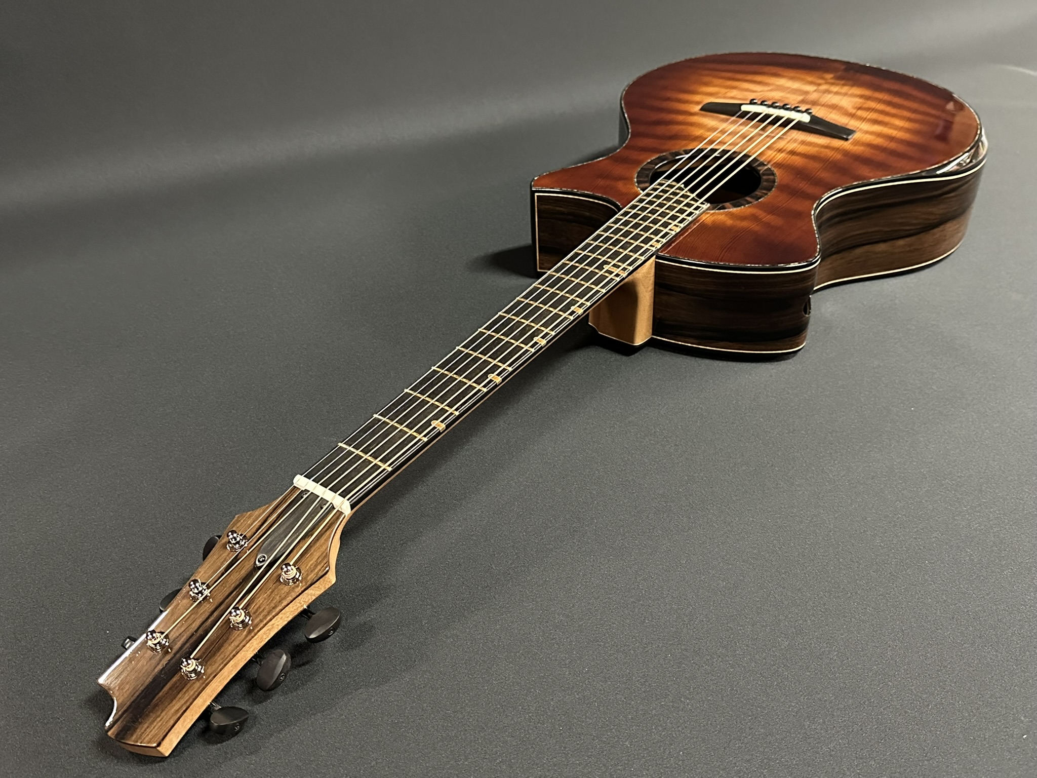 Malaysian Blackwood and Redwood Vendovi Guitar Madrona Guitars