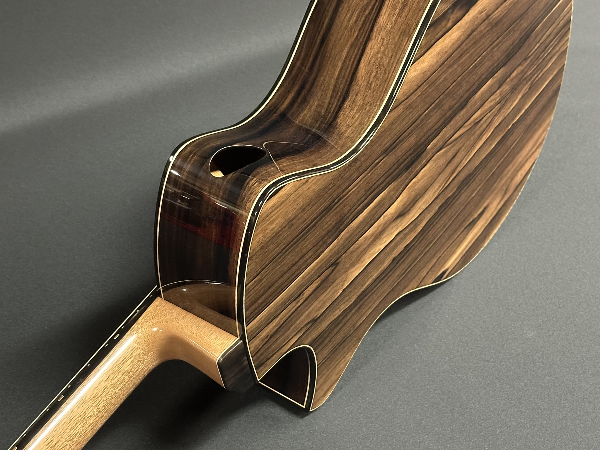 Malaysian Blackwood and Redwood Vendovi Guitar Madrona Guitars