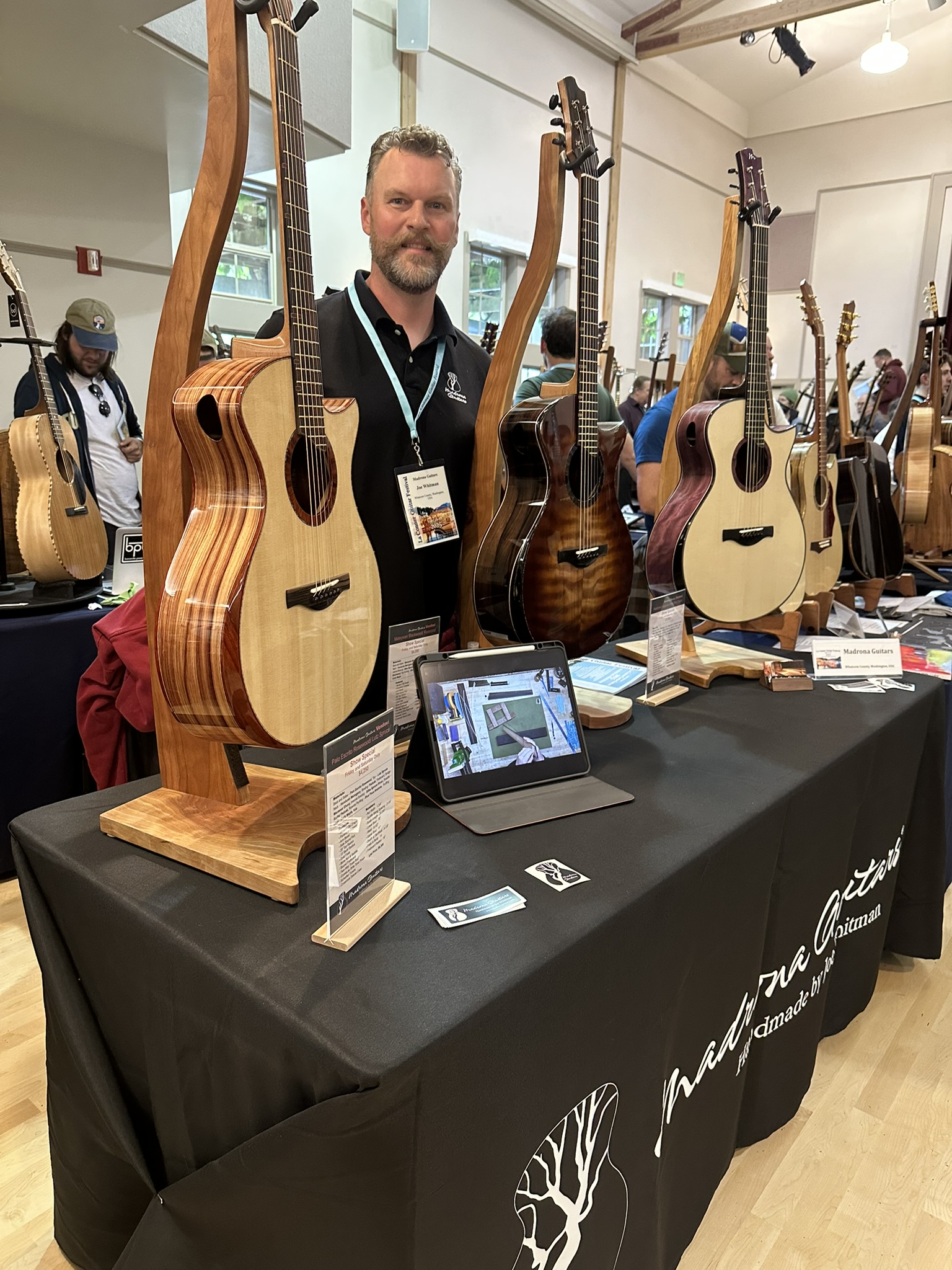 2025 La Conner Guitar Festival Madrona Guitars